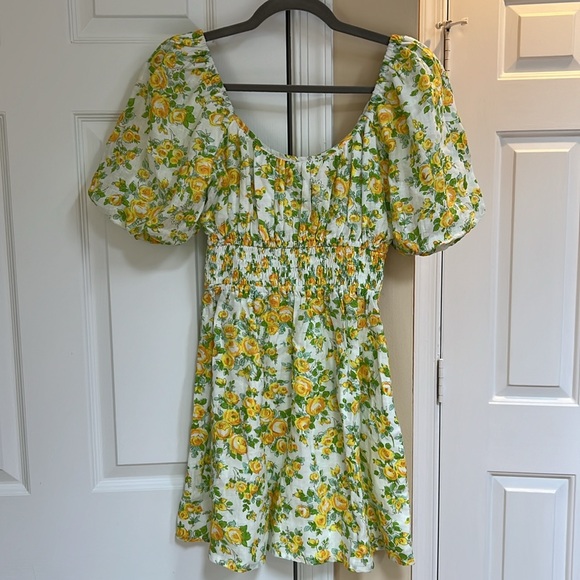 Faithful the Brand Floral Linen Mini Dress - Picture 5 of 8